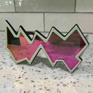 Linda Farrow X Sibling London Iridescent Sunglasses unisex Wild Oversized